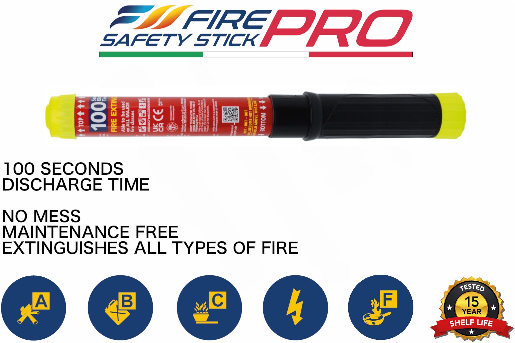 Fire Safety Stick 100 - Evolve Automotive